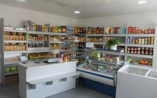 Установка видеонаблюдения в продуктовом магазине