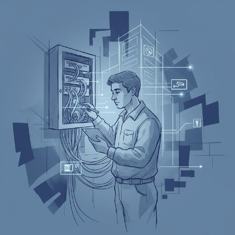 Обслуживание систем контроля и управления доступом 